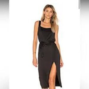 Minkpink Bridget midi dress with slit xs